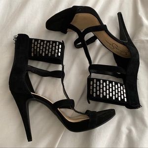 Jessica Simpson Black Sandals size 10